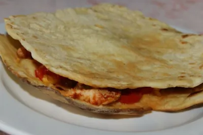 Тортильи с чесноком