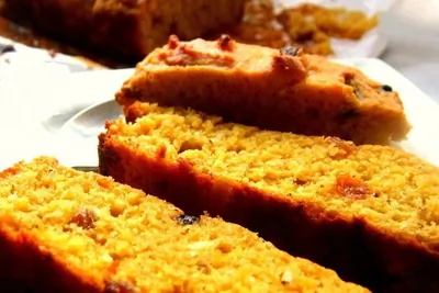 Манник с изюмом и орехами