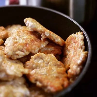 Куриные котлеты из рубреного фарша