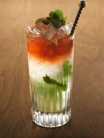 Коктейль «Квинс-парк-свизл» (Queen’s Park Swizzle)