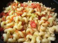 Осенняя паста с овощами