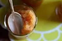 Пряная яблочная гранита с бурбоном