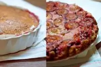 Перевернутый сливовый пирог