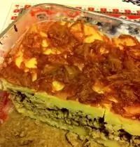 Картофельная запеканка с мясным фаршем