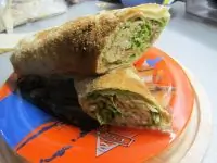 Домашняя шаурма с сыром