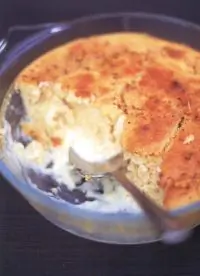 Запеченный лимонный пудинг