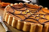 Тыквенный пирог с шоколадом