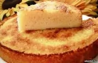 Манный пирог на сметане