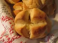 Молочные булочки к завтраку