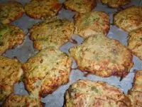 Оладушки овощные в духовке