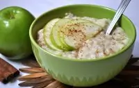 Каша корично-яблочная