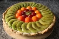 Фруктовый тарт с кремом шантильи