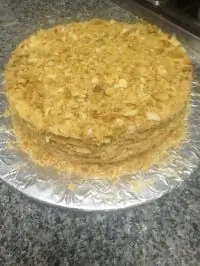 Торт «Наполеон» со сгущенным молоком