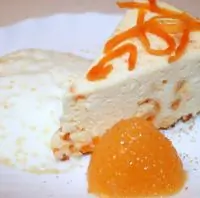 Творожная запеканка с курагой