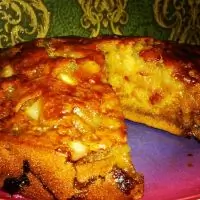 Медово-грушевый пирог