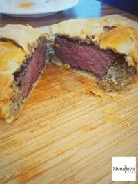 Говядина «Веллингтон» с грибами