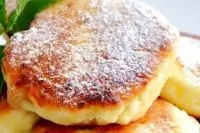 Сырники с яблоками