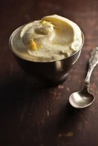 Лимонно-ванильный мусс