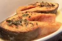 Горбуша с розмарином