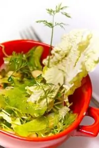 Салат из маргеланской редьки