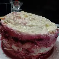 Селедка под шубой без картофеля с яйцами