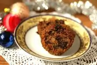 Постный рождественский кекс