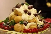 Свадебный французский торт (Croquembuche)