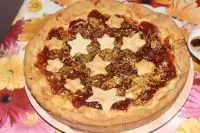 Пирог с яблочным вареньем