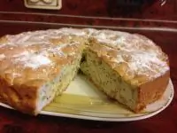 Пирог с яблоками и маком