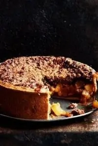 Яблочный пирог к завтраку