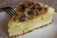 Бананово-карамельный пирог