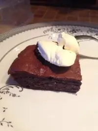 Горячий шоколадный кекс