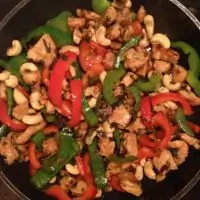 Курица с кешью по азиатски