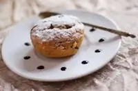 Морковные маффины с изюмом и орехами