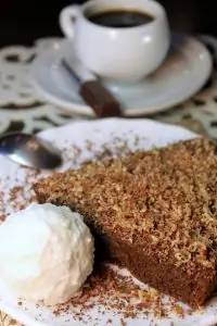 Брауни из черной фасоли