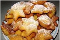 Ванильные пышки с сахарной пудрой