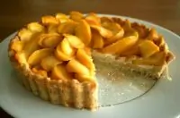 Тарт из манго с лаймом