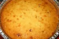 Манник на кефире с арахисом