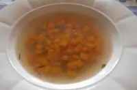 Суп из бобовой смеси и тыквы