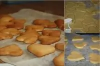 Бисквитное печенье для малышей