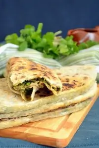 Жареные пирожки с зеленью (Женгялов хац)