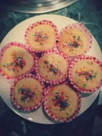 Творожно-банановые кексы с киви