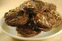 Шоколадное печенье-сэндвичи с арахисовым маслом