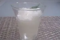 Сорбет с мелисой