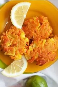 Морковные котлеты с яблоками