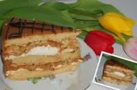 Торт «Сникерс»