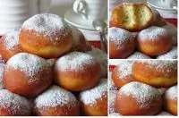 Лимонно-ванильные пончики