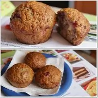 Маффины с клубникой