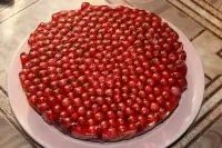 Желейный торт с печеньем