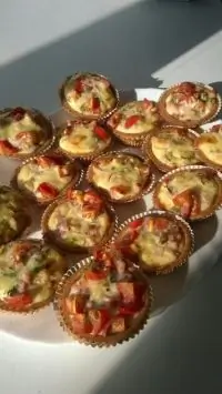 Тарталетки с грудинкой